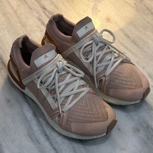 Adidas by Stella McCartney Pink and Gold Athletic Shoes